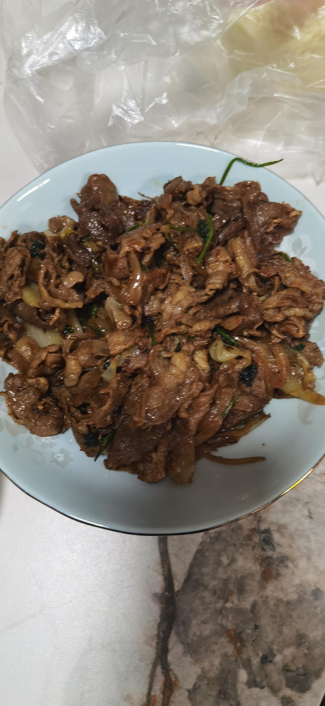 炒了20多年的葱爆羊肉