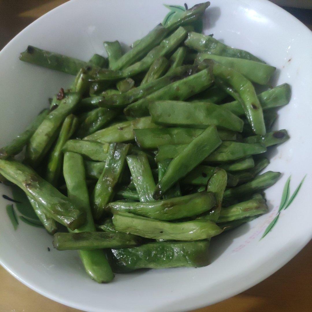 家常豆角炒肉