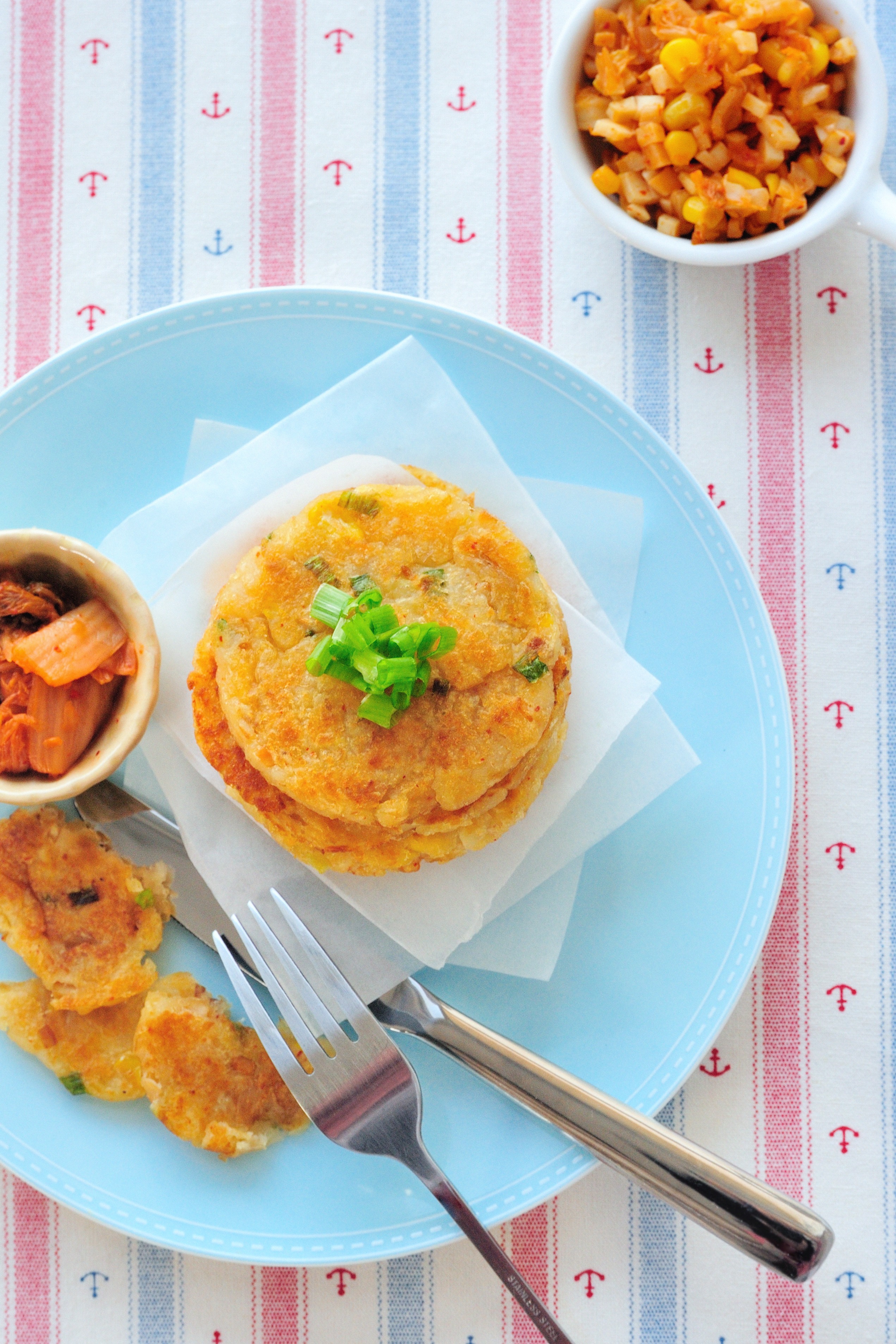 杏鲍菇海鲜土豆饼