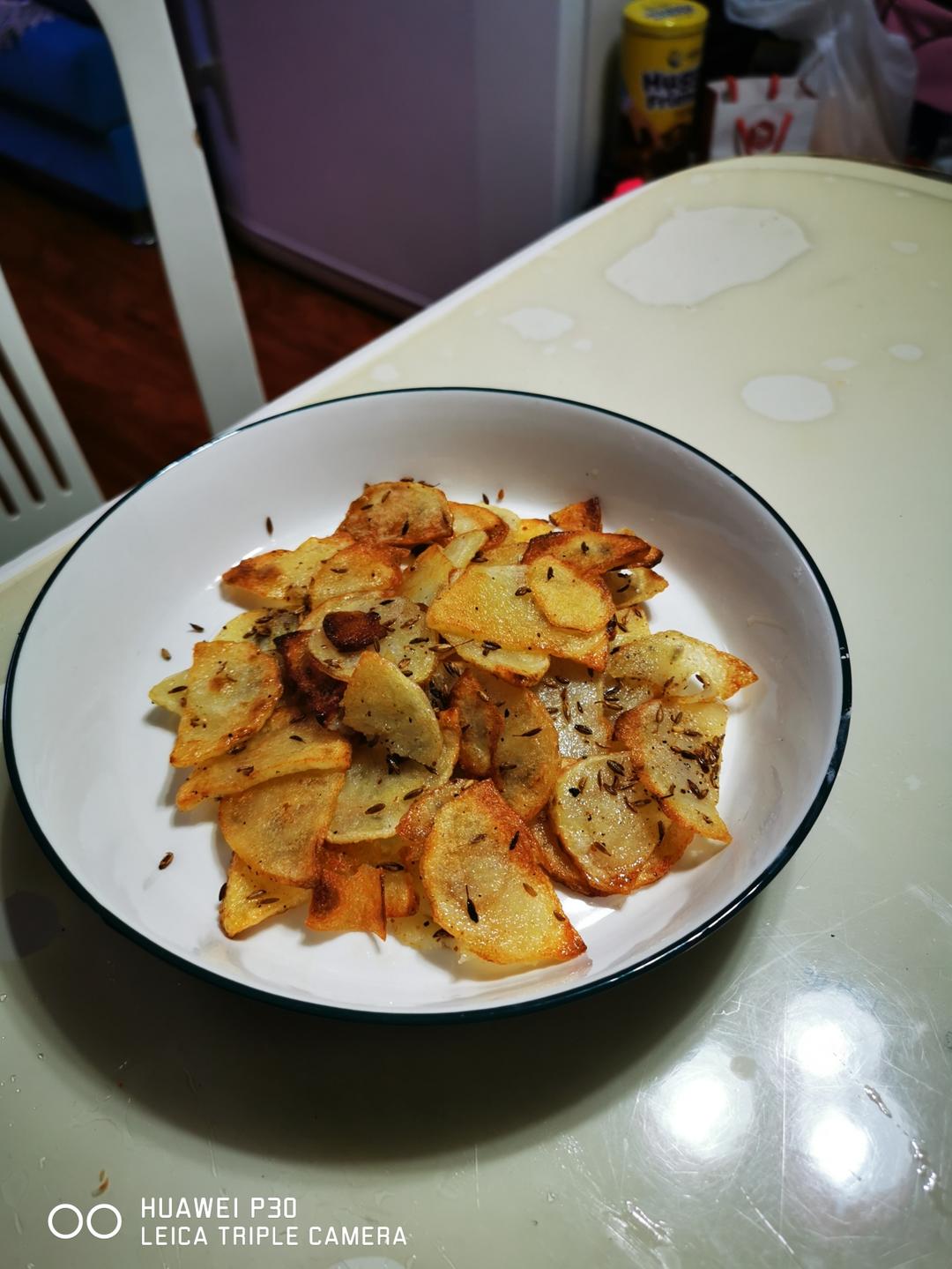 炸薯片