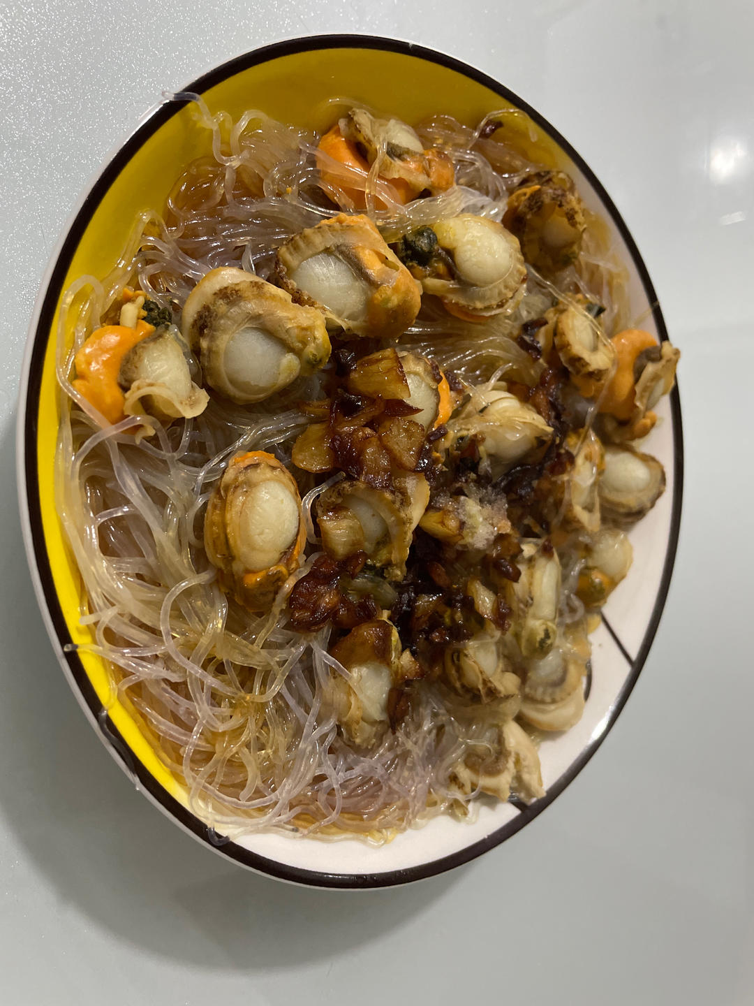蒜蓉扇贝肉蒸粉丝