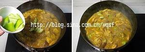 椰汁咖喱鸡拌面的做法 步骤5