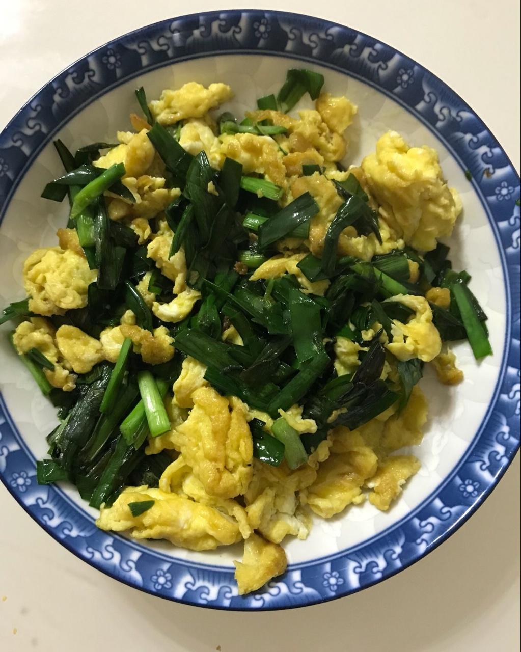韭菜炒鸡蛋
