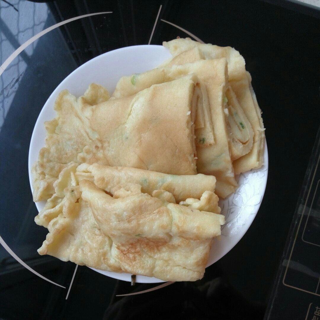 葱花蛋饼（快手营养早餐）