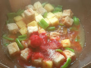 看了这道菜，注意你的口水哟~菠萝咕噜豆腐·圆满素食的做法 步骤10