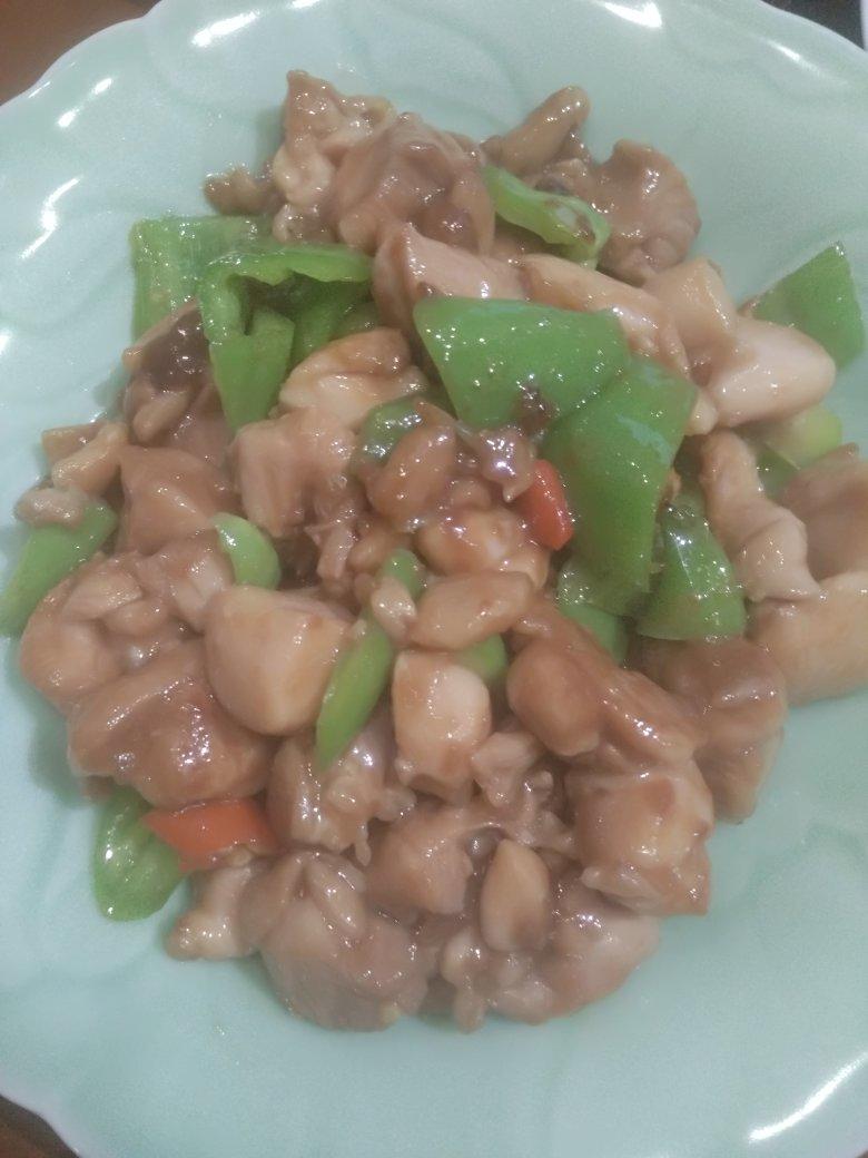 青椒炒鸡腿肉（大厨级别）