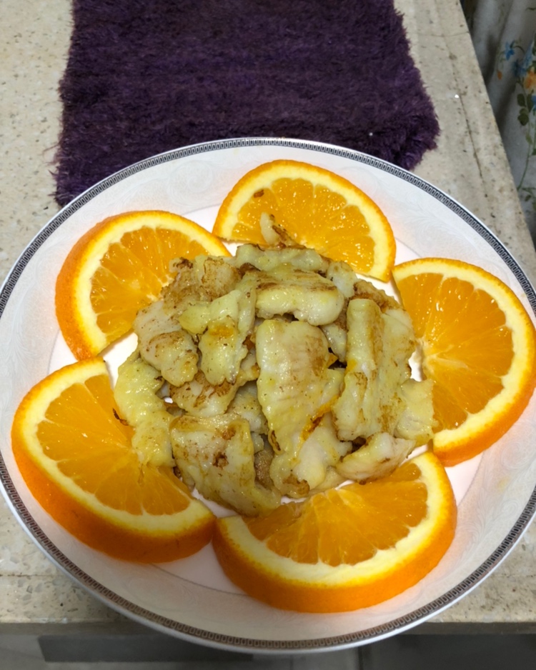 低脂橙香巴沙鱼