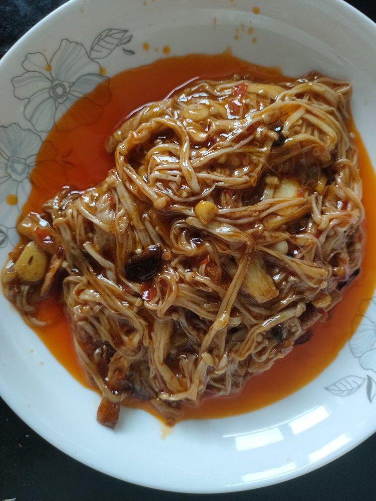 超下饭的炒金针菇！！