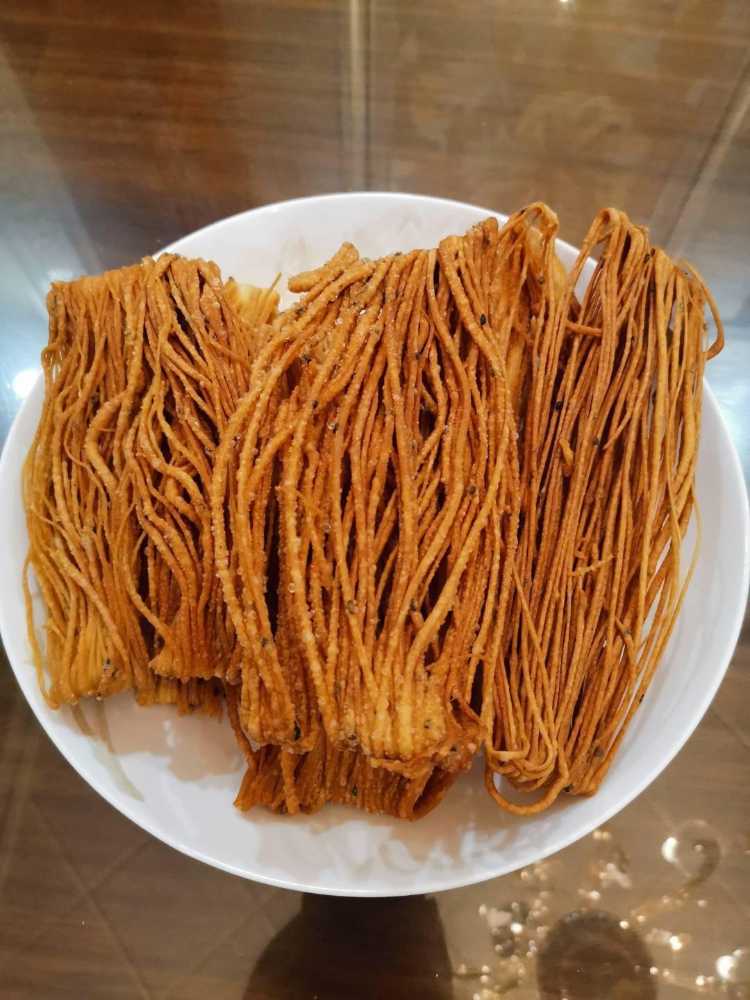 家庭版油炸小馓子（散子）