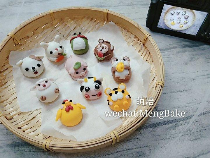 不开裂的卡通汤圆（含花生芝麻馅做法）