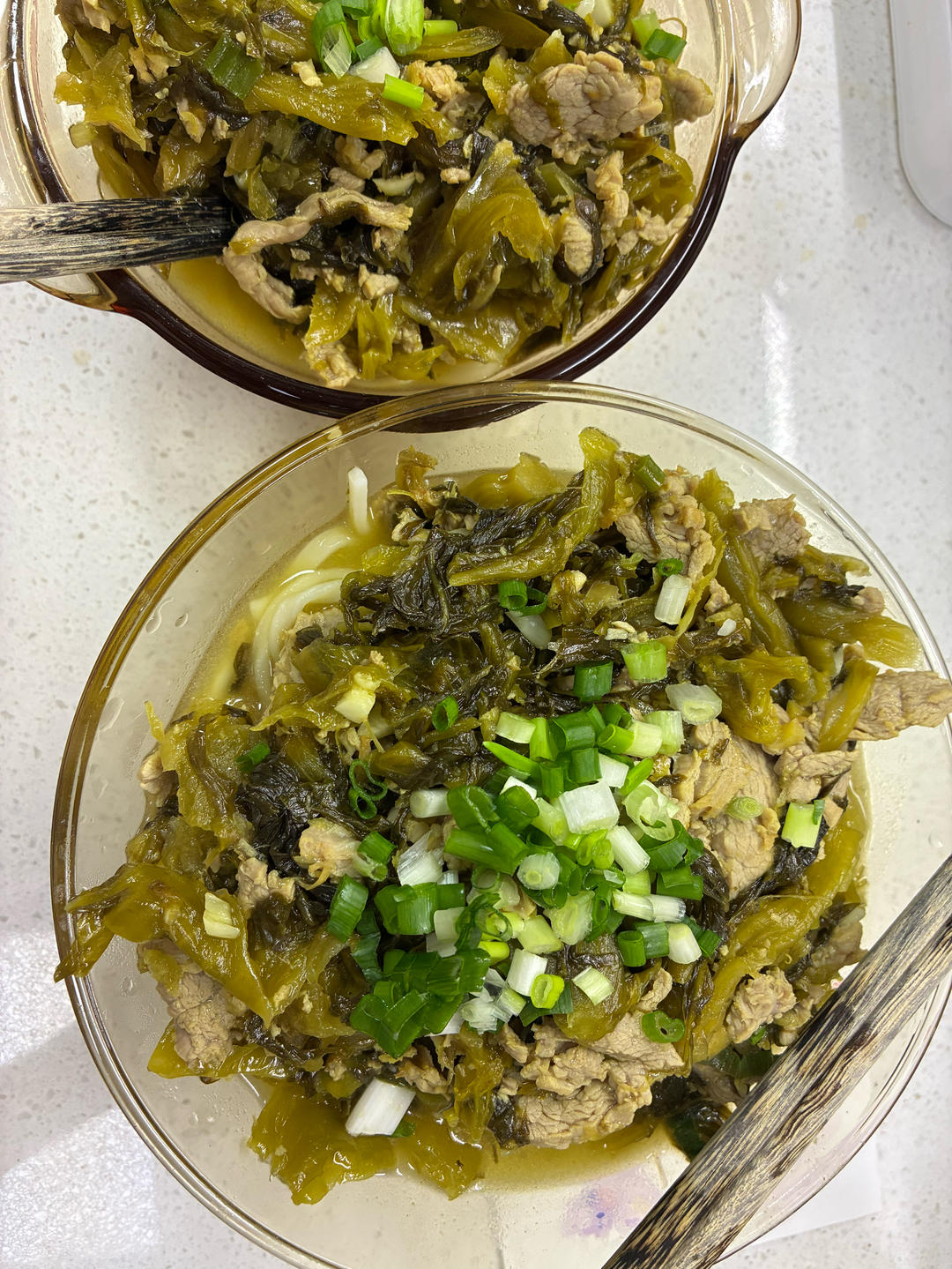 酸菜肉丝面