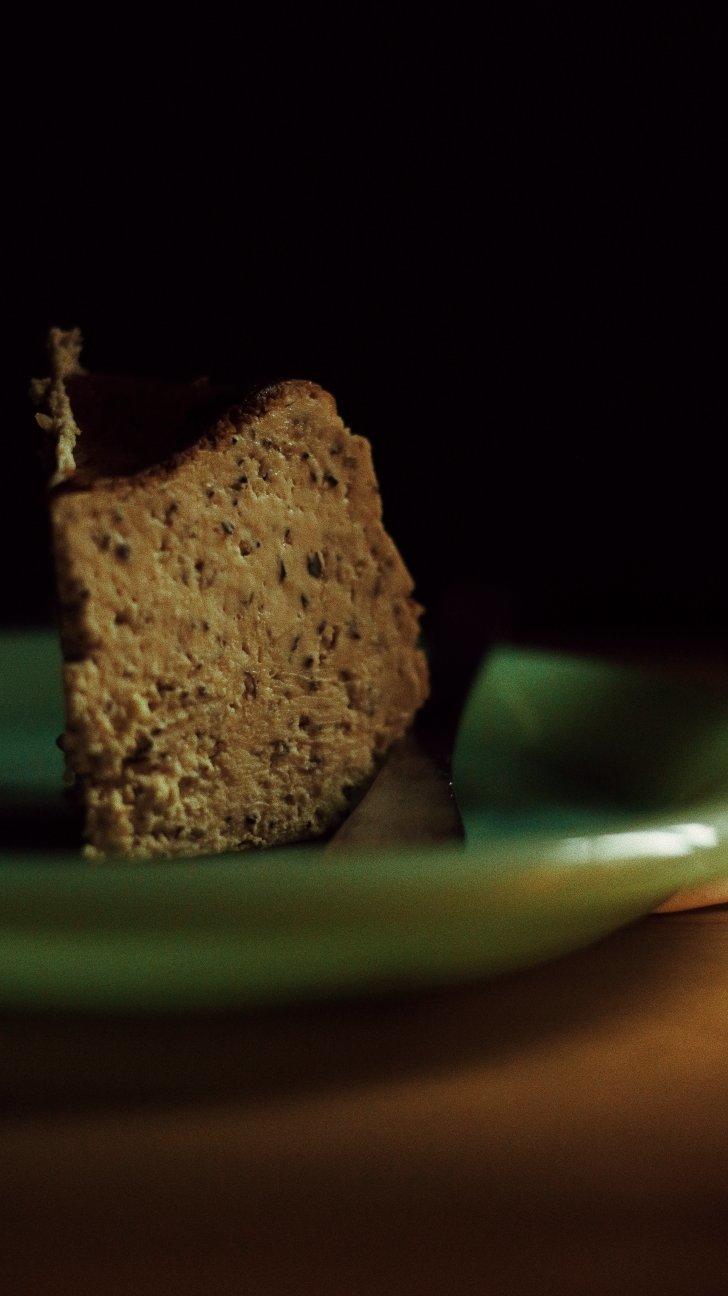 茶香巴斯克芝士蛋糕