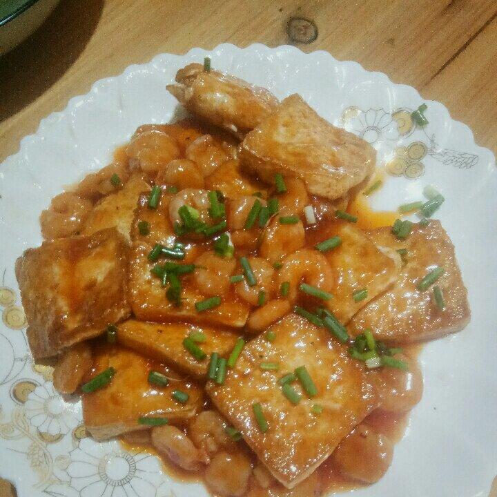 鲜虾番茄豆腐