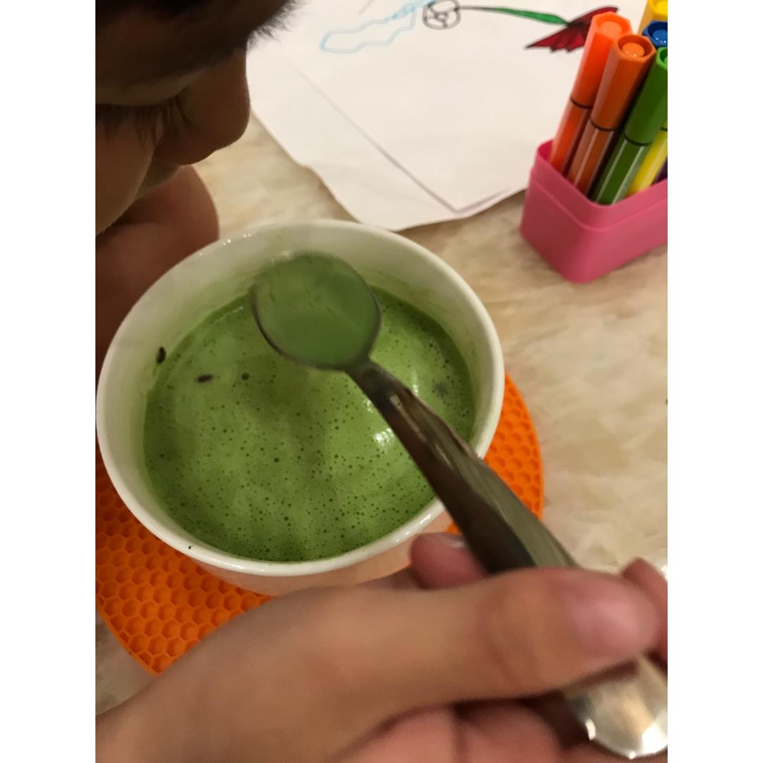 打抹茶 抹茶拿铁