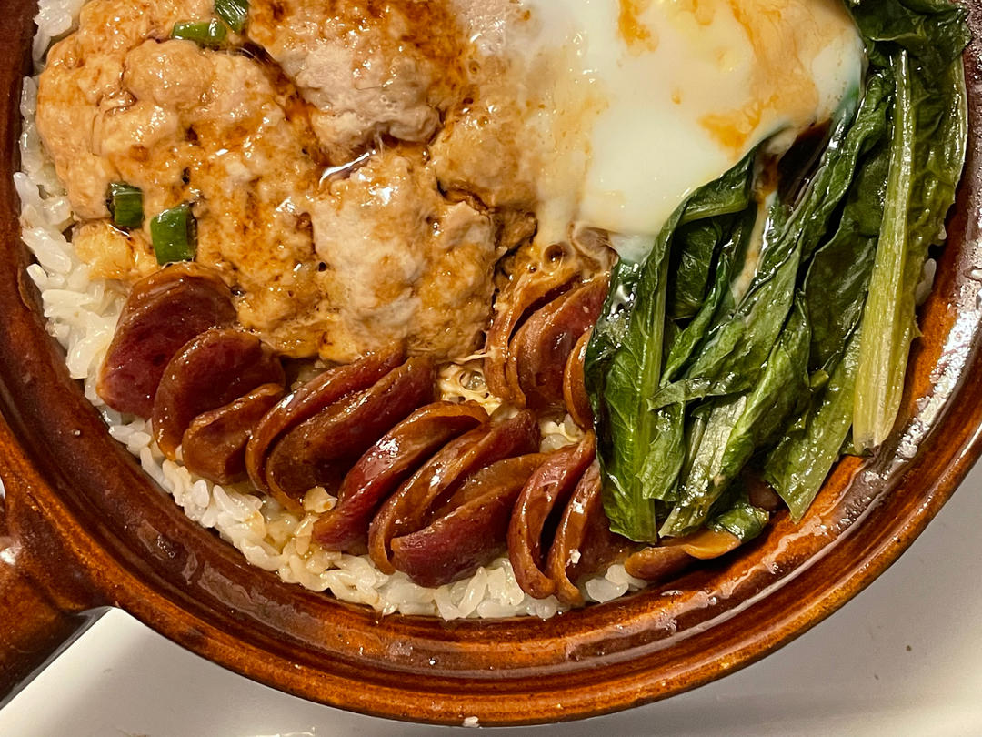 咸鱼蒸肉饼