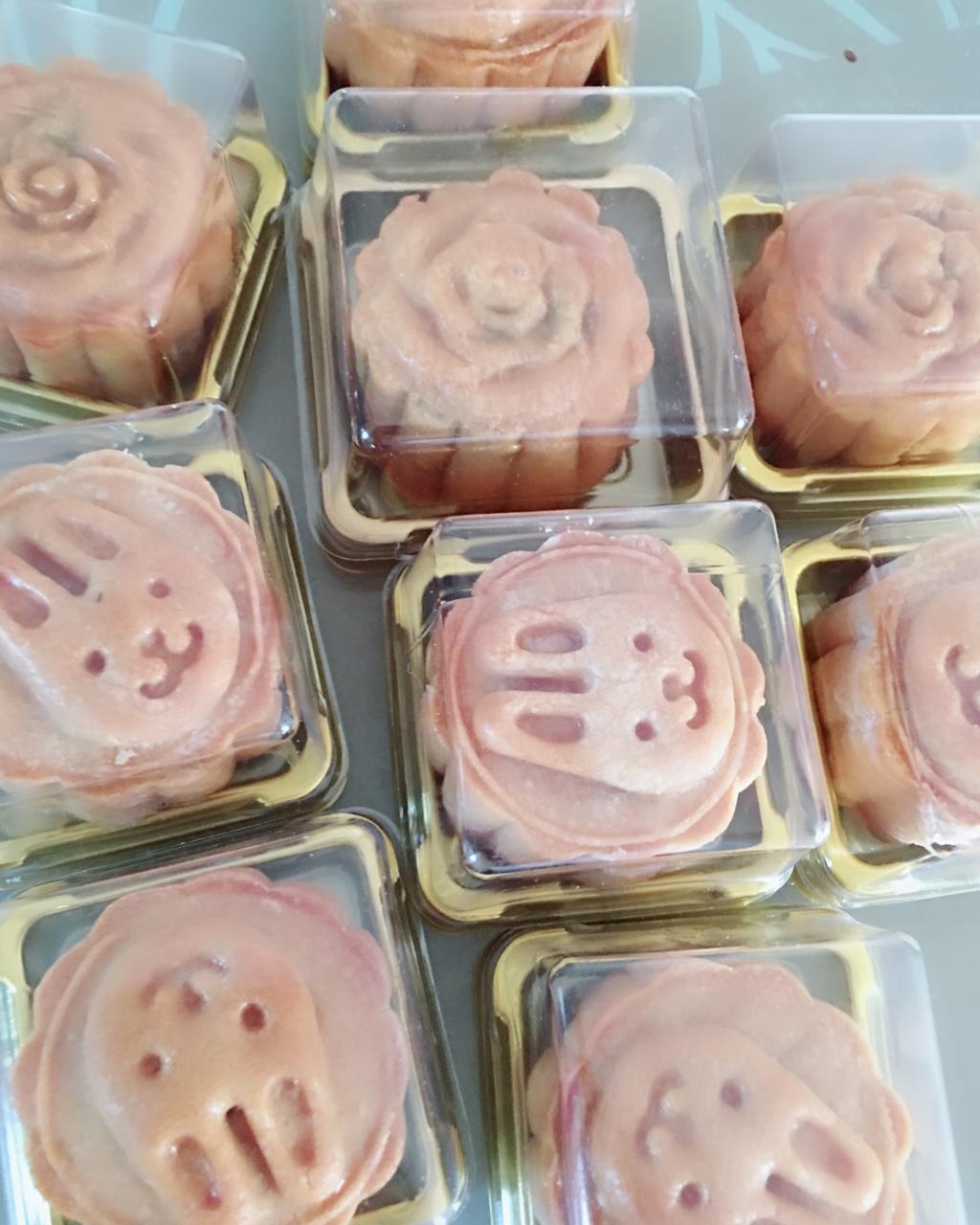 金沙奶黄月饼
