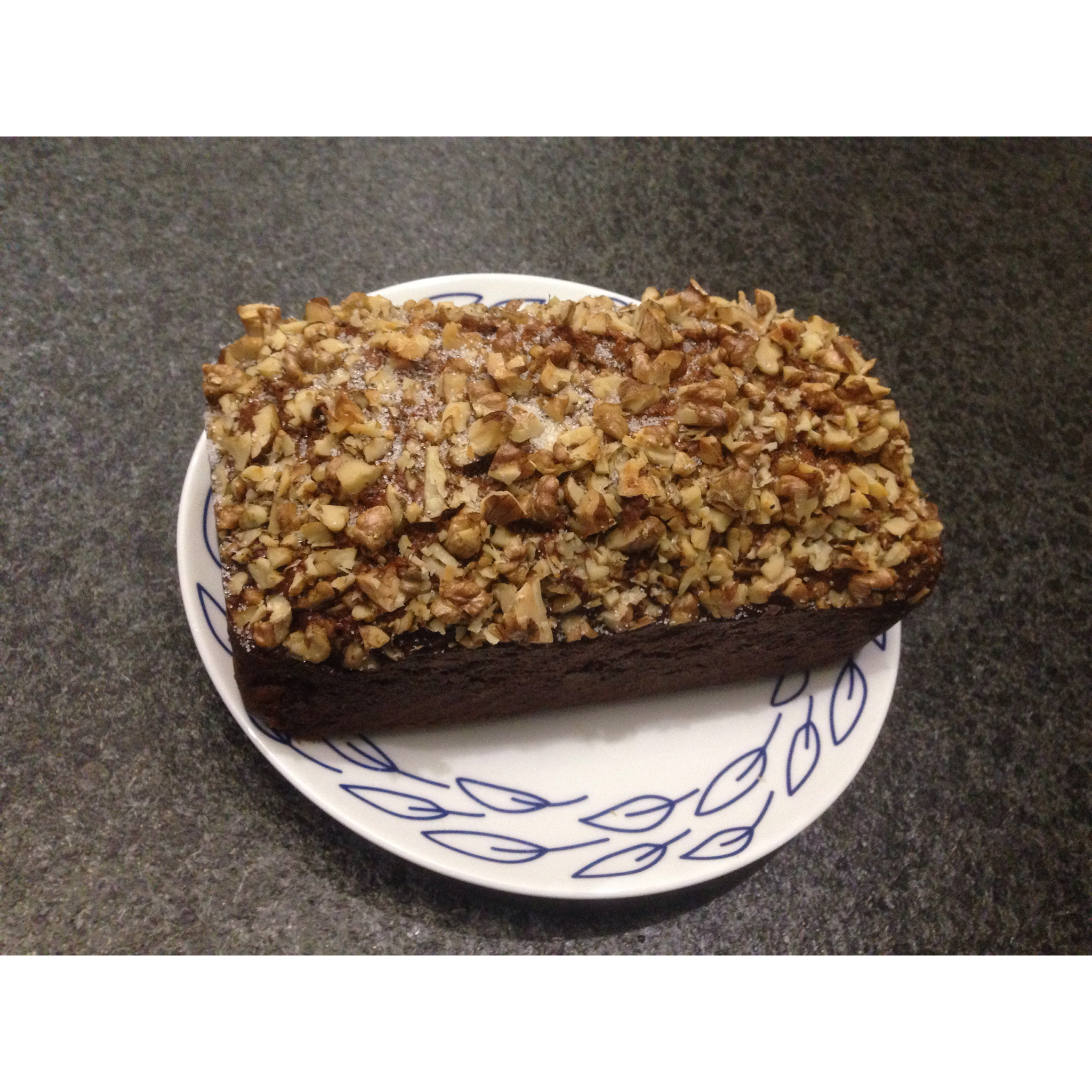 香蕉核桃磅蛋糕 Banana & Walnut Pound Cake