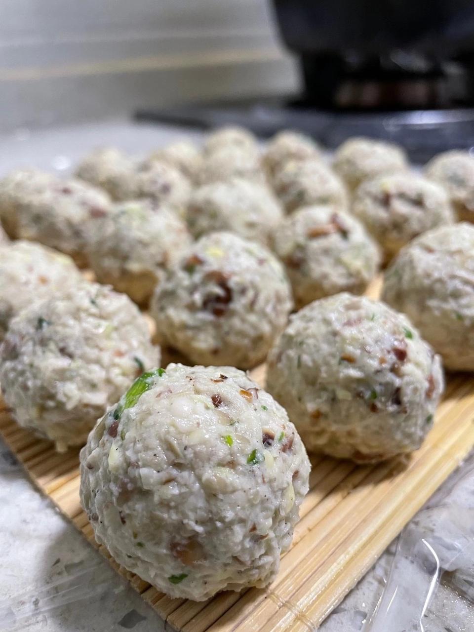 豆渣豆子丸子的做法