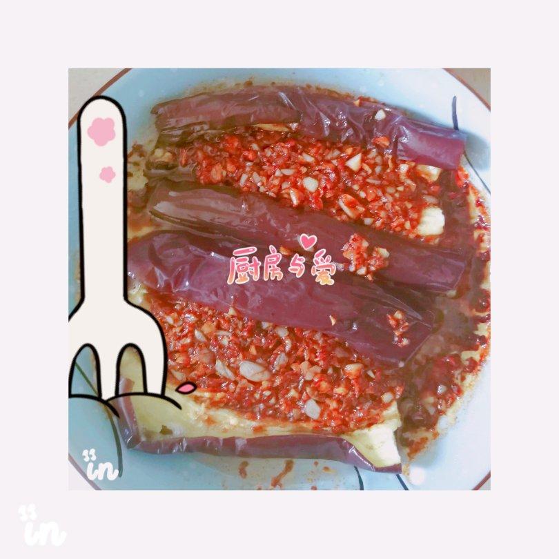 【微波炉烤茄子】