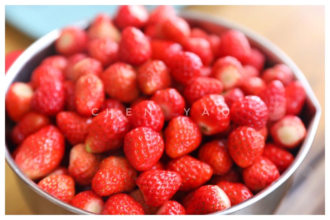 自制无添加草莓酱