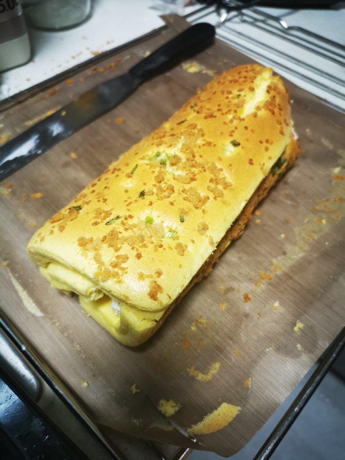 香葱肉松蛋糕卷