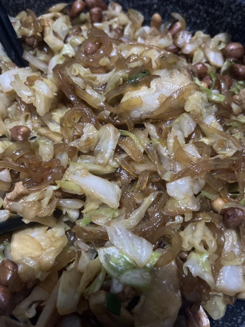包菜粉丝（粉丝炒包菜）