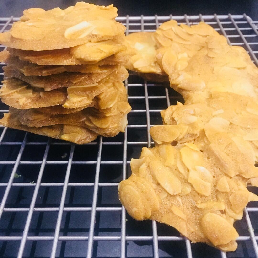 消灭蛋白好帮手：杏仁瓦片