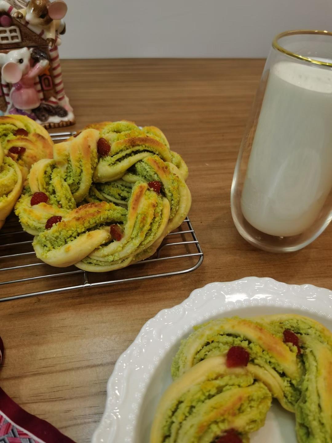 斑斓椰子圣诞花环