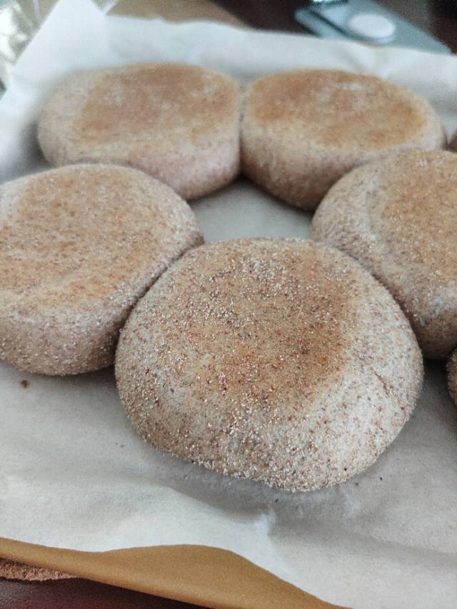 无糖无油全麦麦芬/简单好做好吃/一次发酵