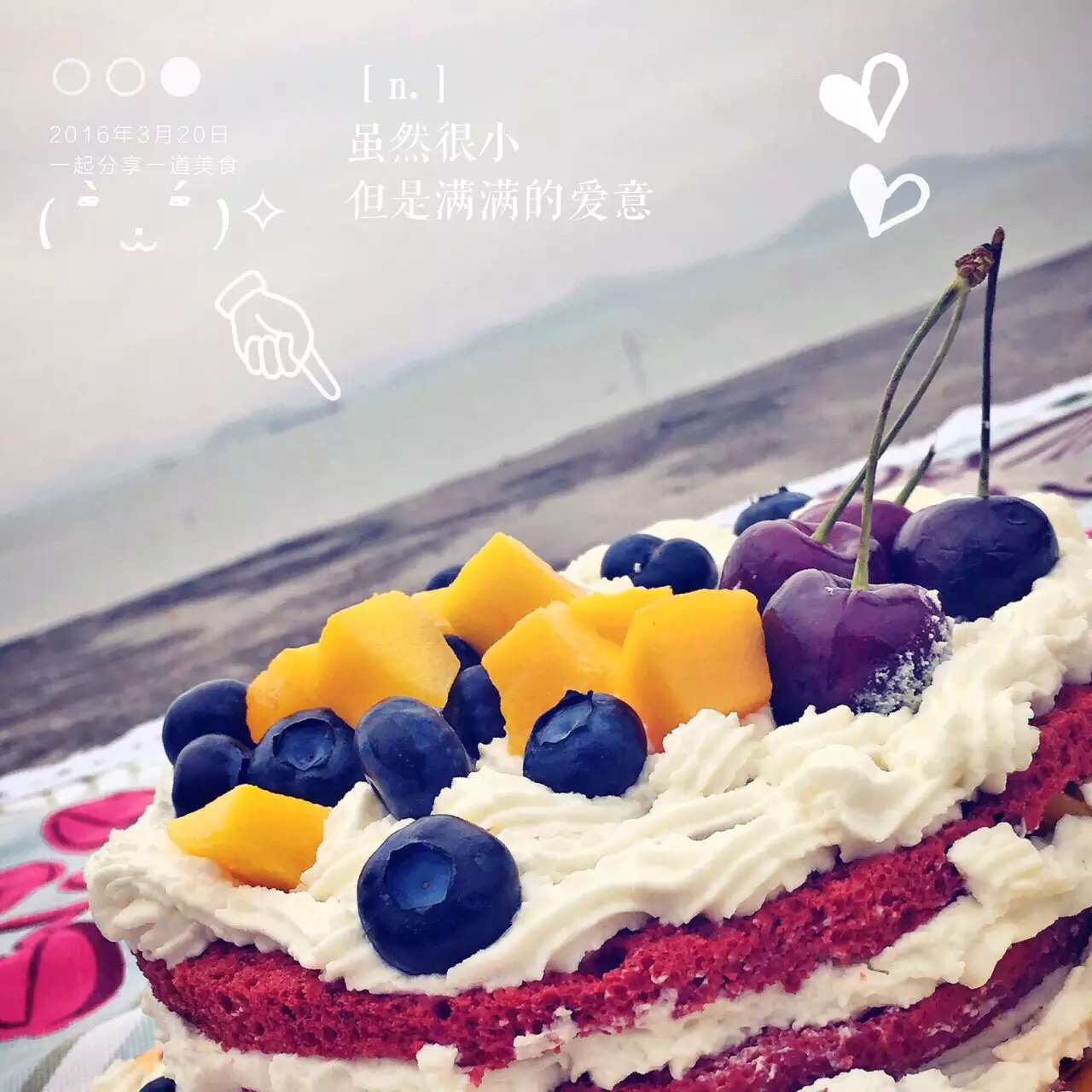 暖心红丝绒蛋糕［6寸绵软戚风版 ］