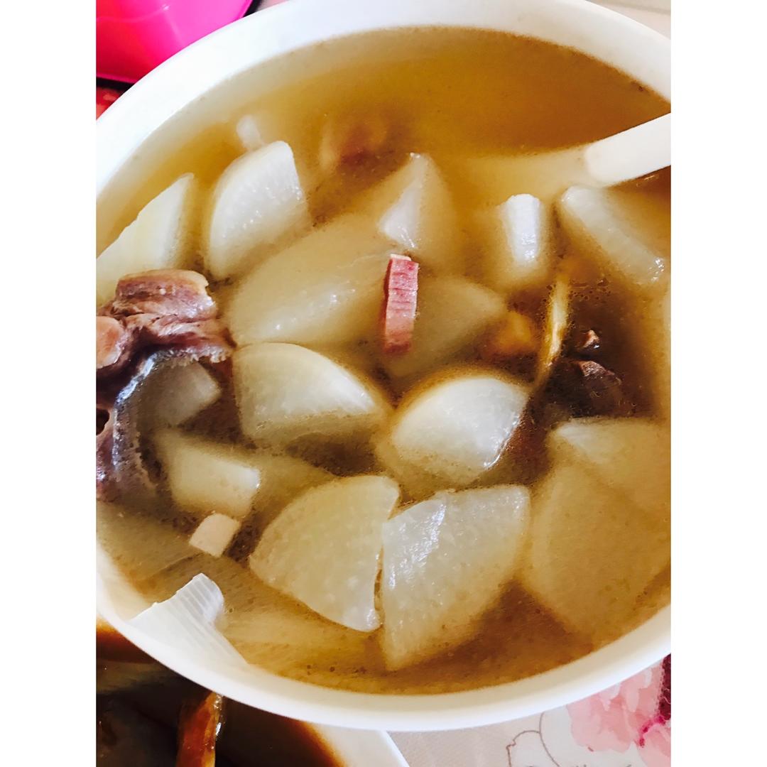 ゞ誐偠快乐べ做的金华火腿焖萝卜