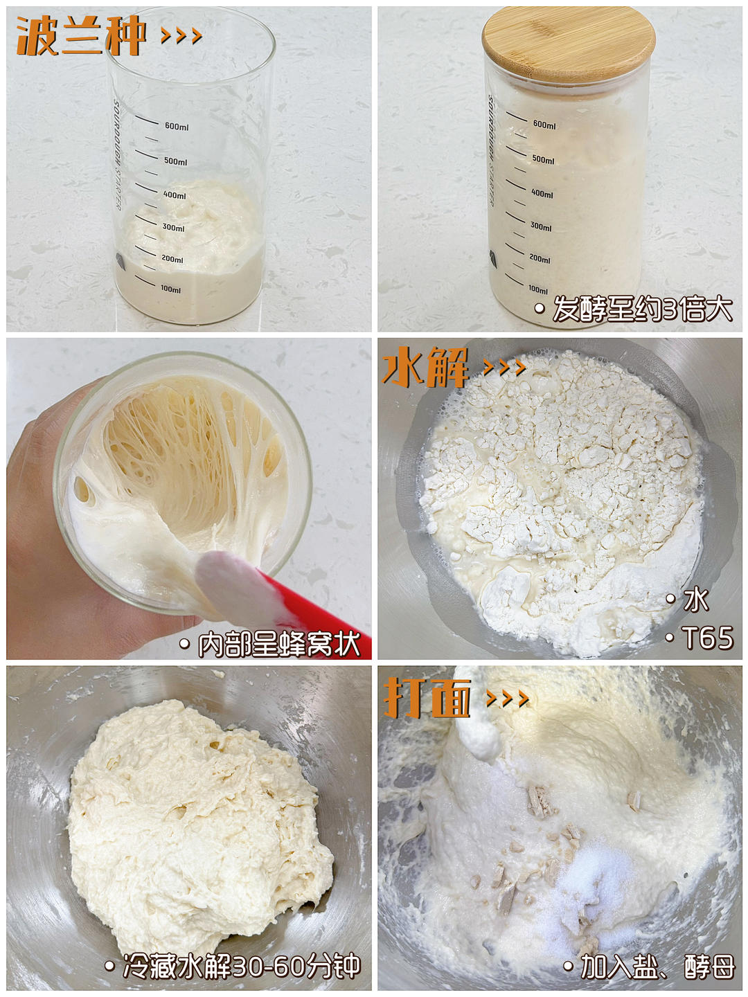 纯奶手撕吐司的做法 步骤1
