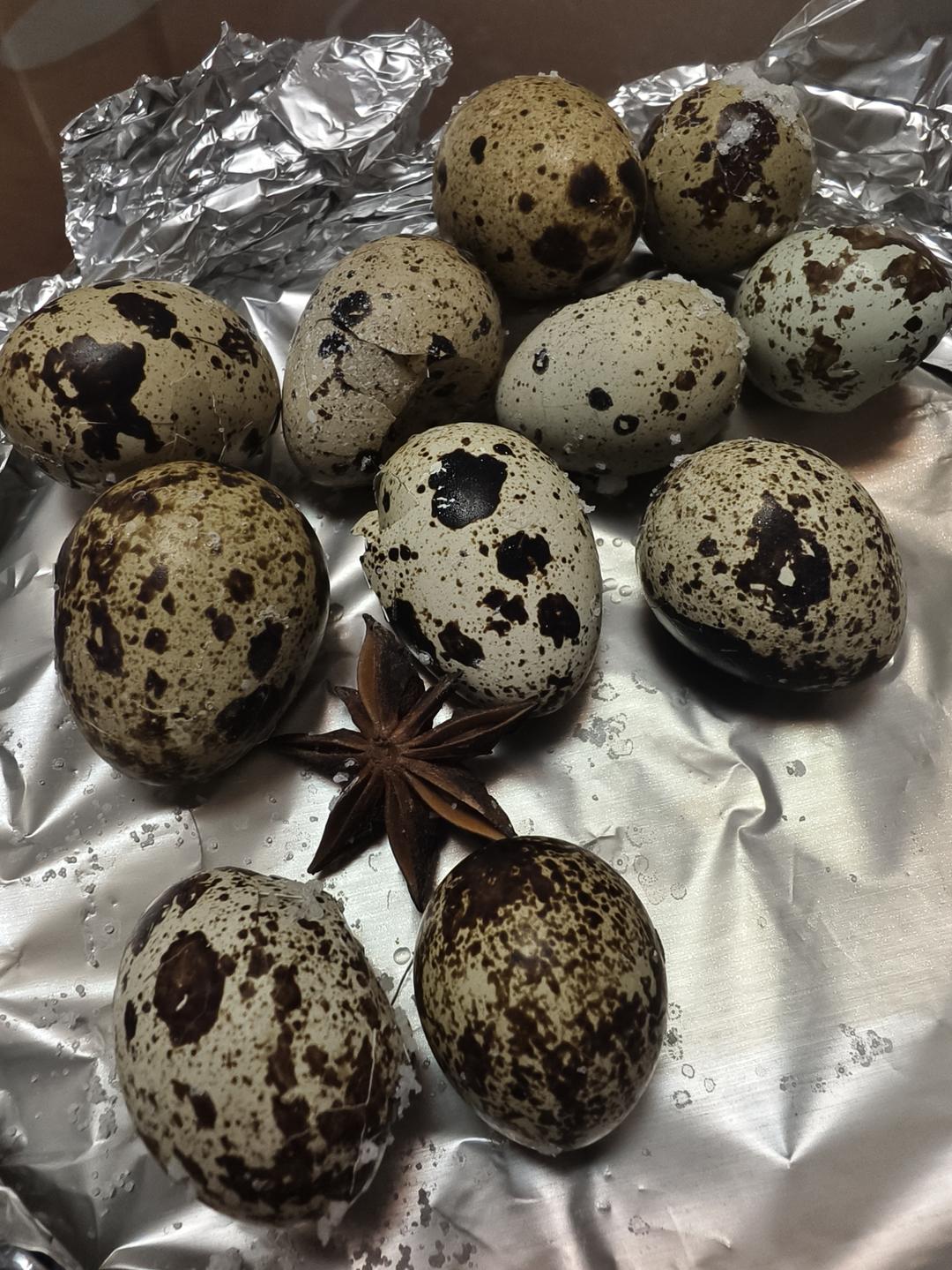 盐焗鹌鹑蛋-烤箱版