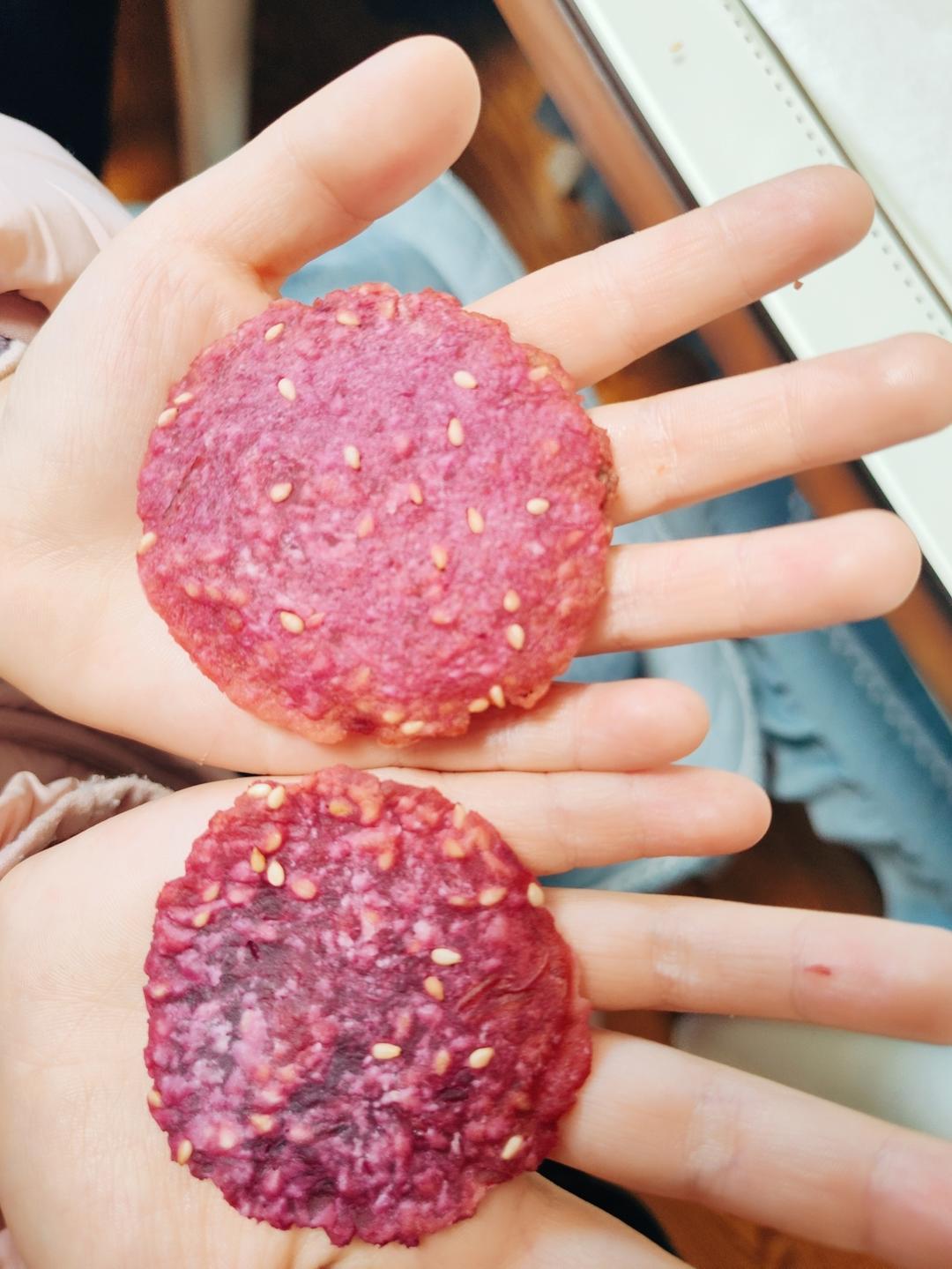 自制椰香紫薯脆脆片，嘎嘣脆，好吃停不下来！！