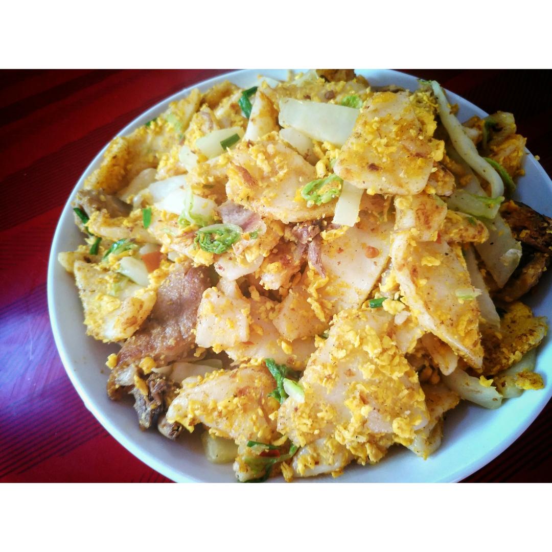 炒饵块——大救驾家常做法