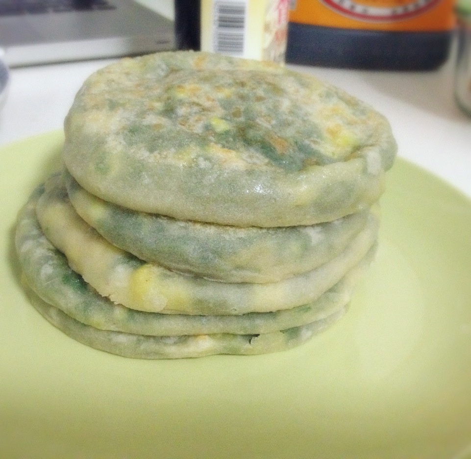 韭菜鸡蛋馅饼