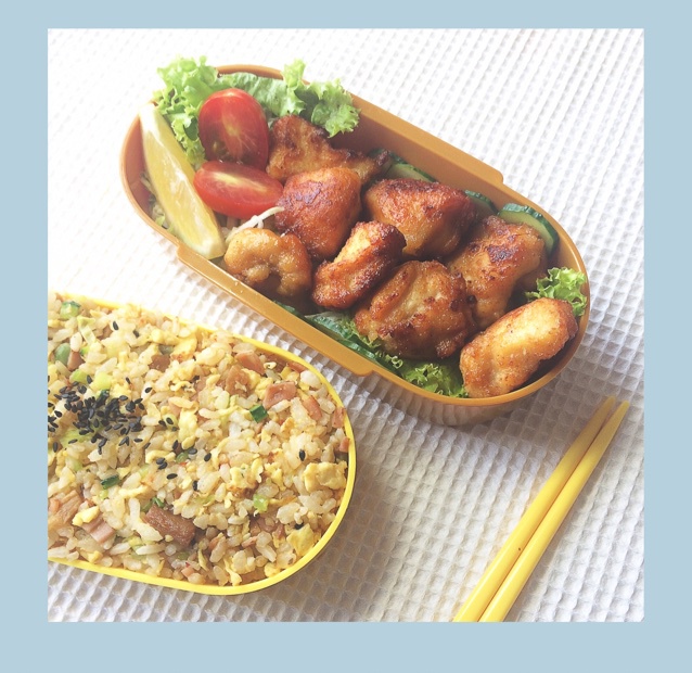炸鸡块便当