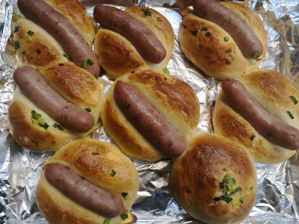 【冬季有肉】美味烤肠面包