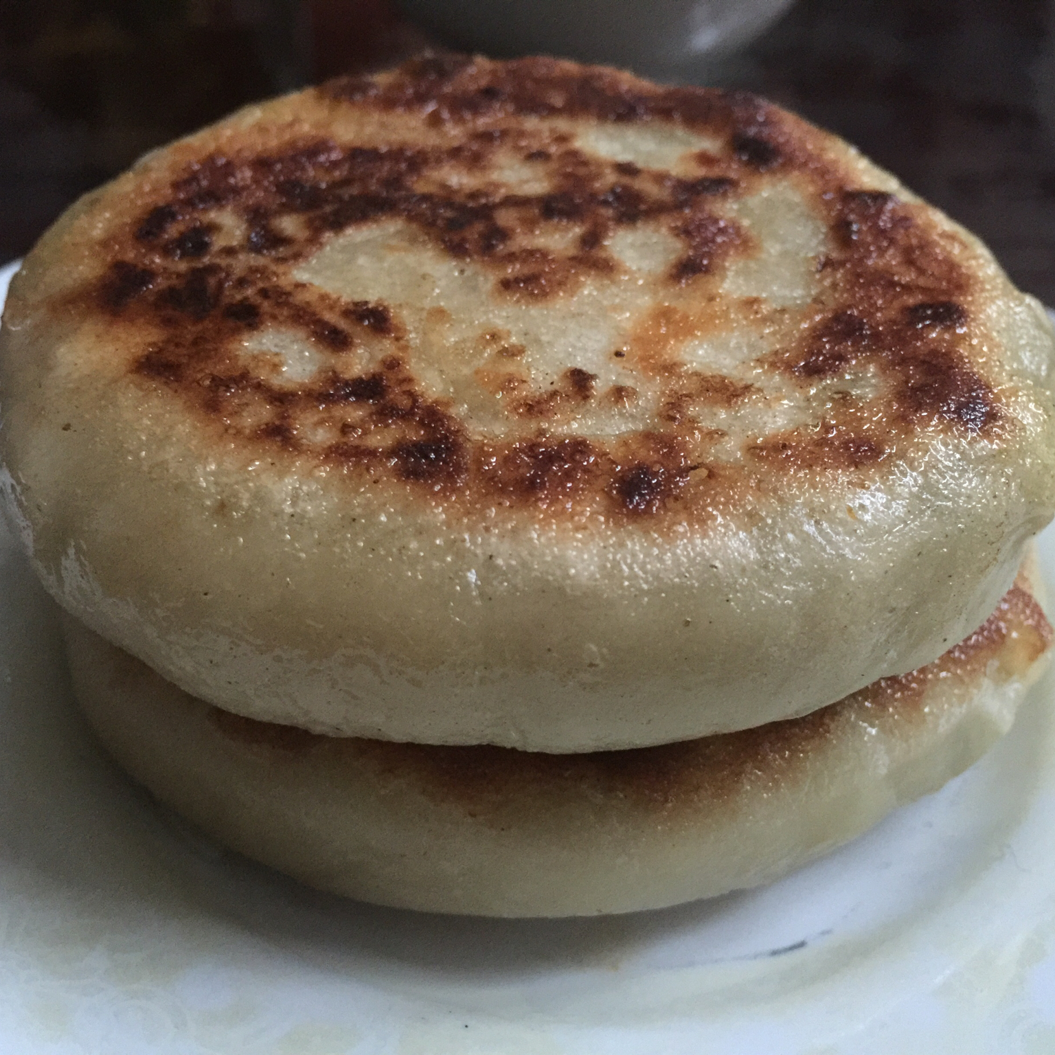 薄皮韭菜饼