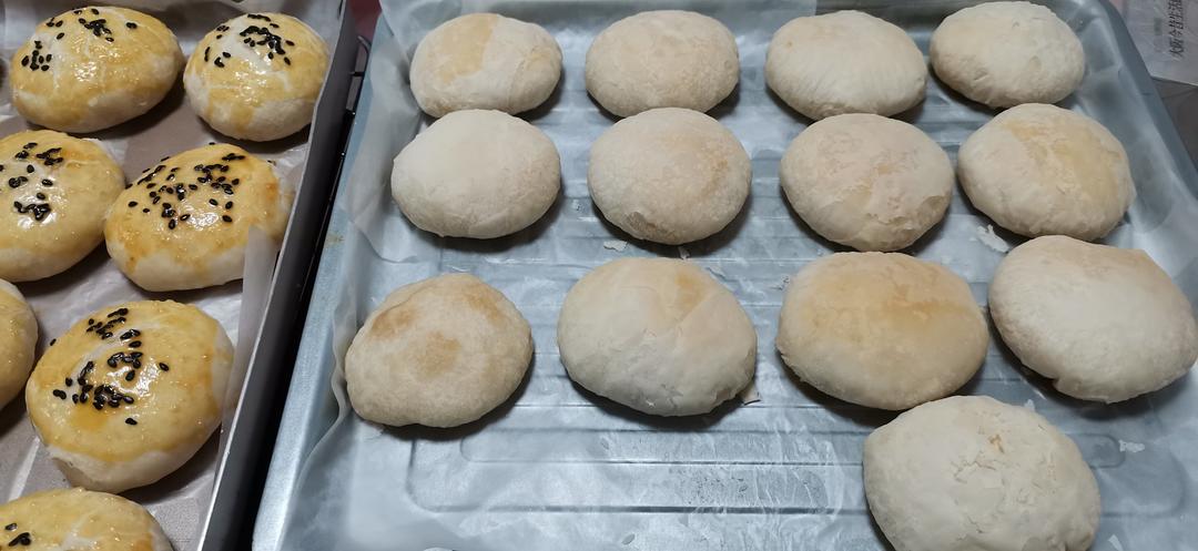 绿豆饼（玉米油版）不用烤箱也可以做绿豆饼哦