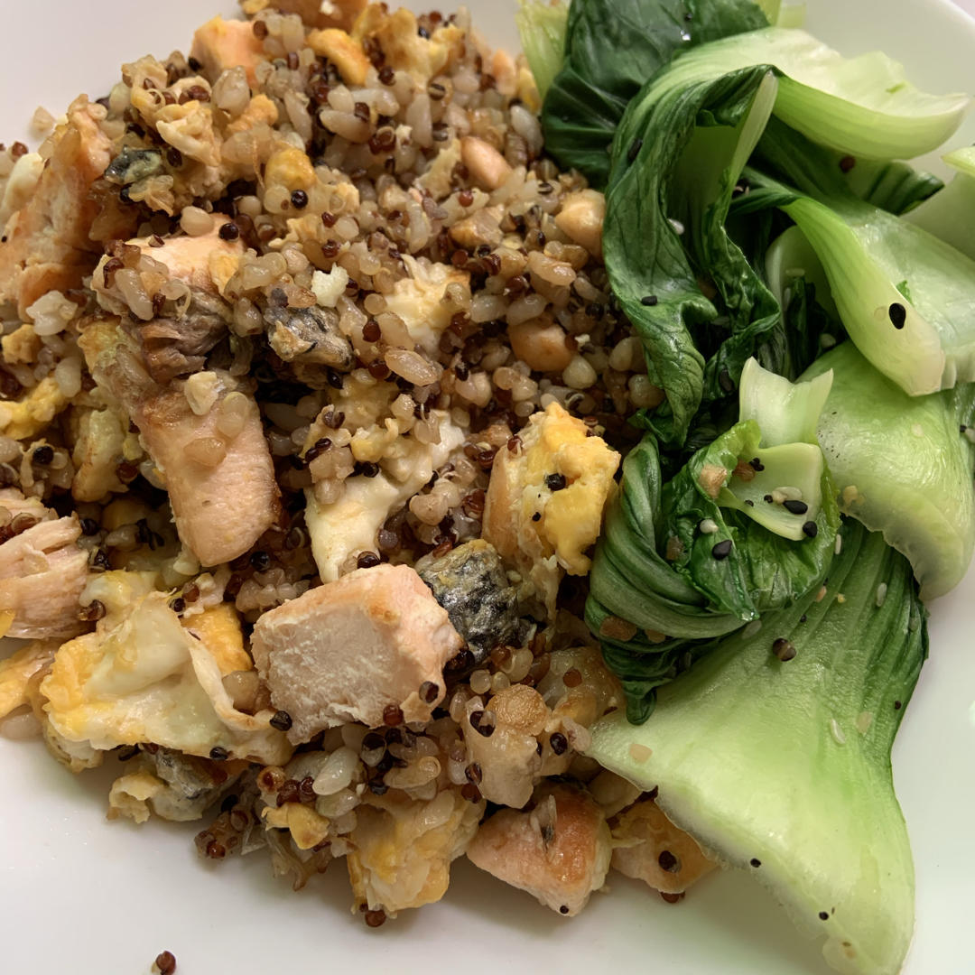 三文鱼蛋炒饭