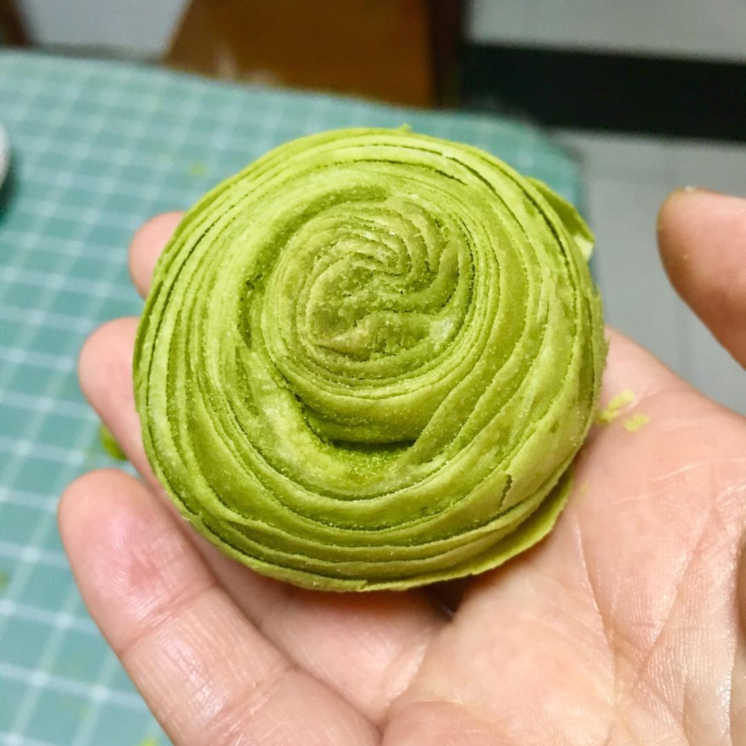 螺旋酥.蛋黄酥.-个人的技巧