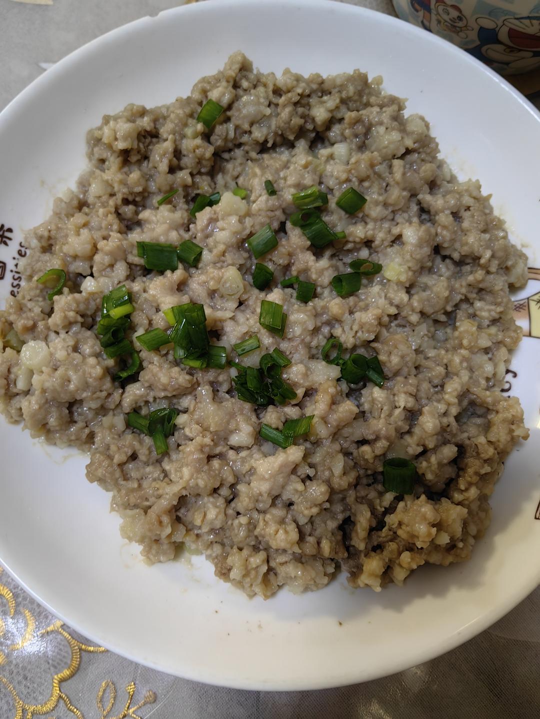 孩子爱吃的蒸肉饼