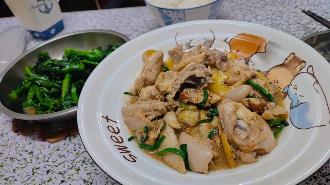 🔥广东经典粤菜 沙姜盐焗鸡煲 下饭🍚一流