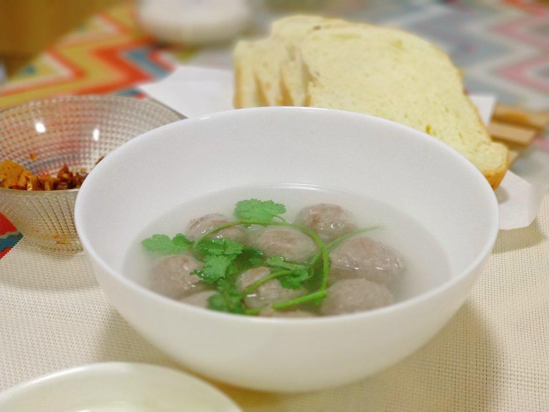 白萝卜潮汕牛肉丸清汤