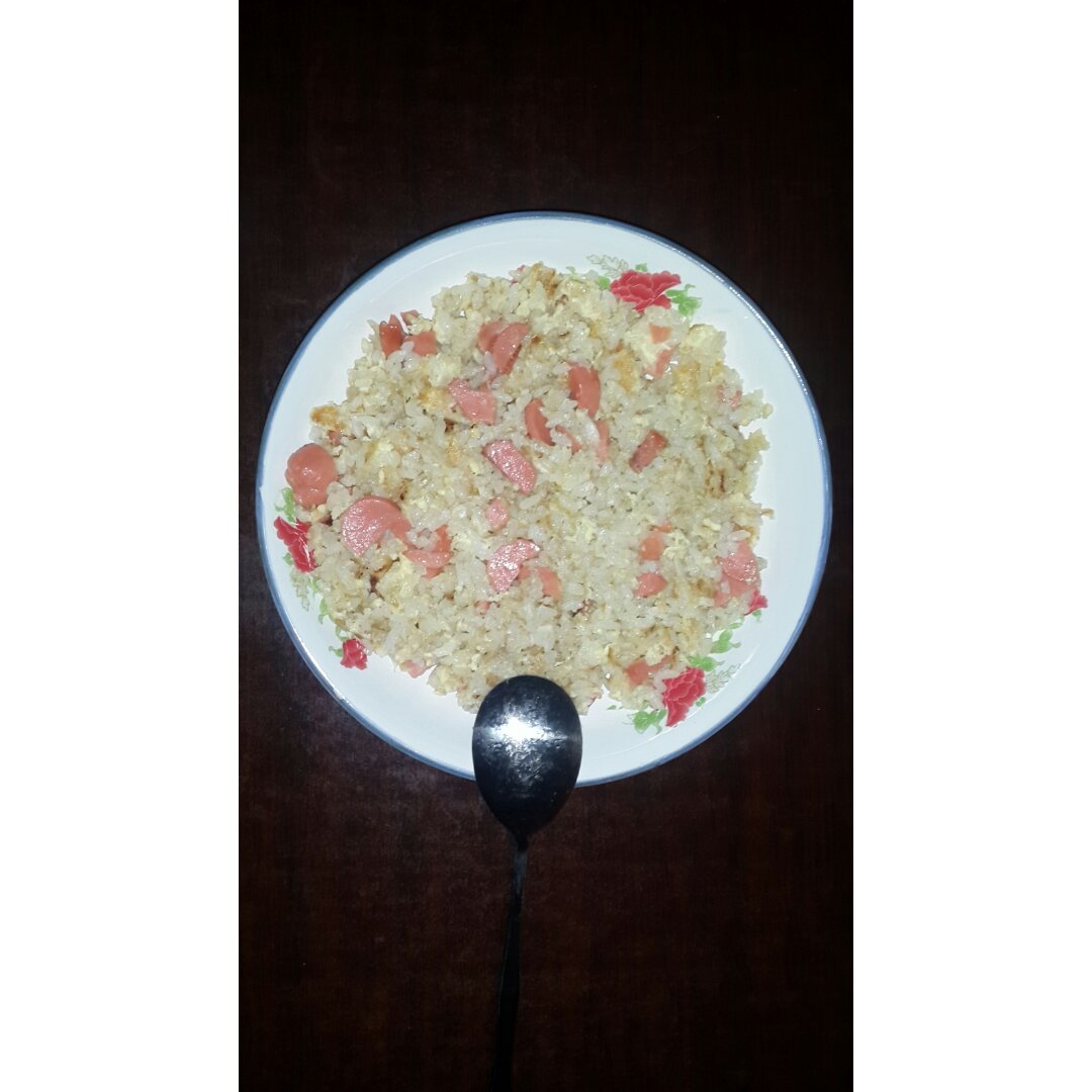 剩米饭鸡蛋饼