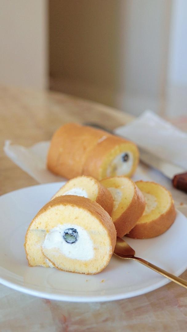 原味基础蛋糕卷(小五卷)