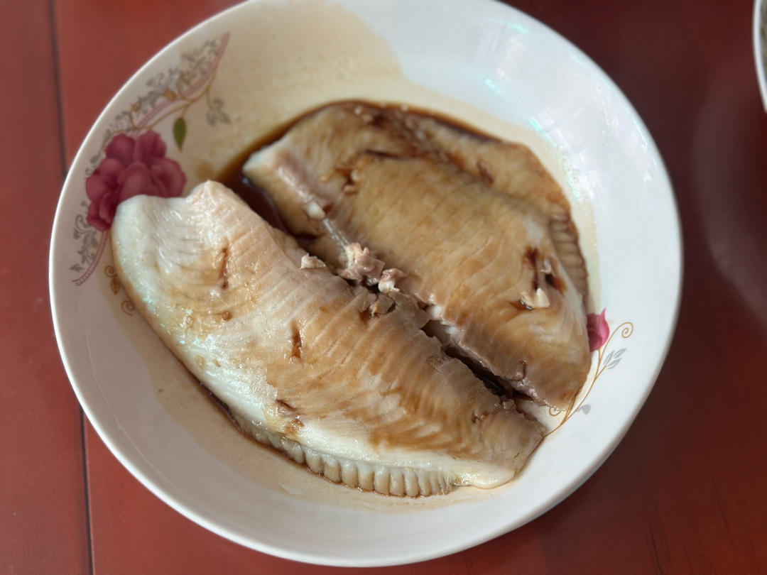 豉油蒸鲷鱼