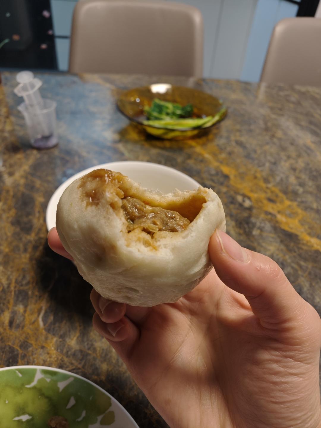 家庭版猪肉大葱包子（喷香多汁）