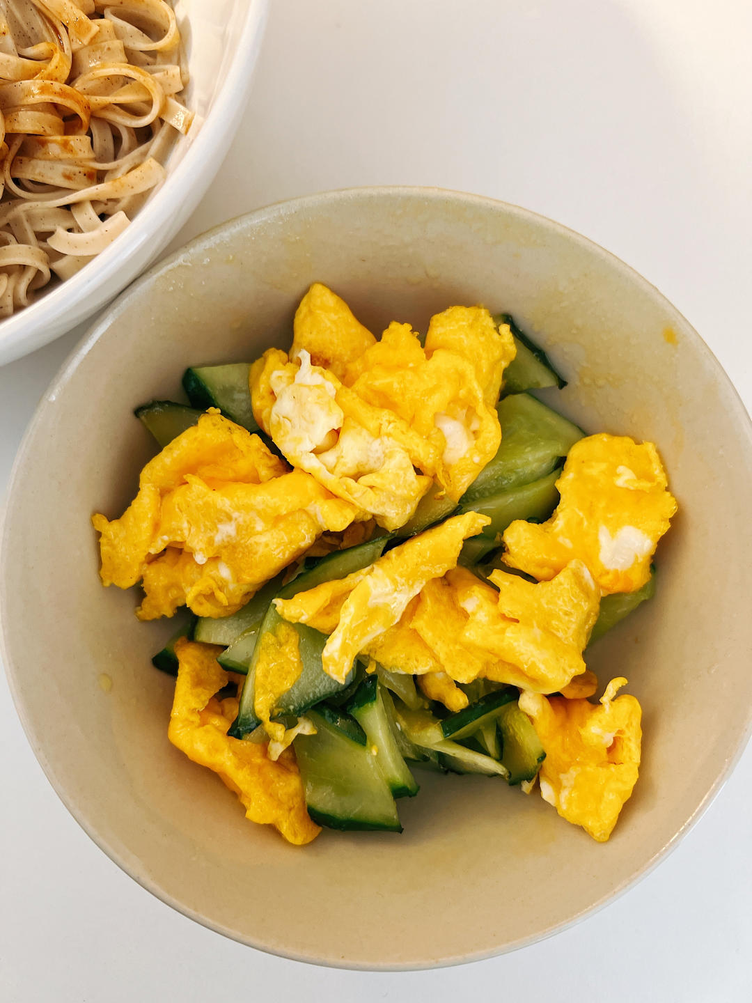 黄瓜炒鸡蛋 （青瓜炒鸡蛋）